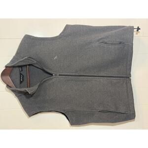 Eddie Bauer Men’s Fleece Vest Grey Sz. L